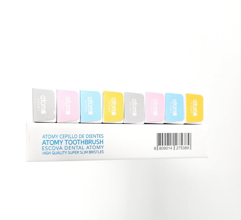 ATOMY Atomi Atomy Atom Beauty atomi atomi Toothbrush Set of 8 - Image 2